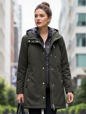 Lauren Ralph Lauren S Old Money Contemporary Soft Shell Quilted Thermal Jacket